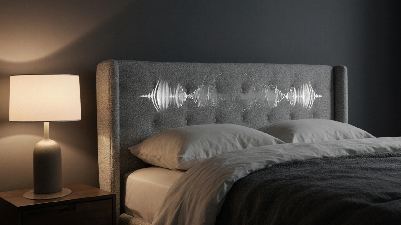Čalouněná čela postelí: jak zlepšit komfort a akustiku ložnice