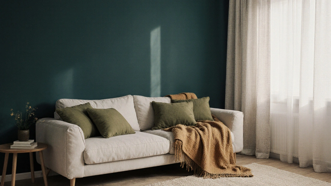 Jak zjemnit výrazné barvy textiliemi v interiéru: Praktický průvodce pro harmonický design