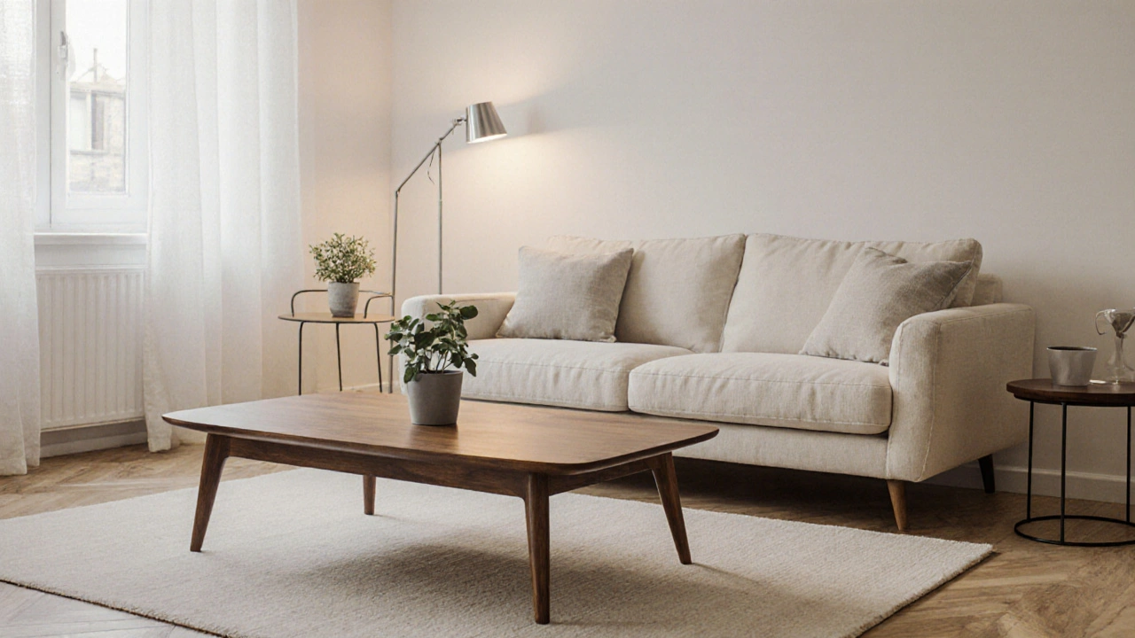 Mid-century modern v bytě: jak použít dřevo, kónické nožky a retro styl bez chyb