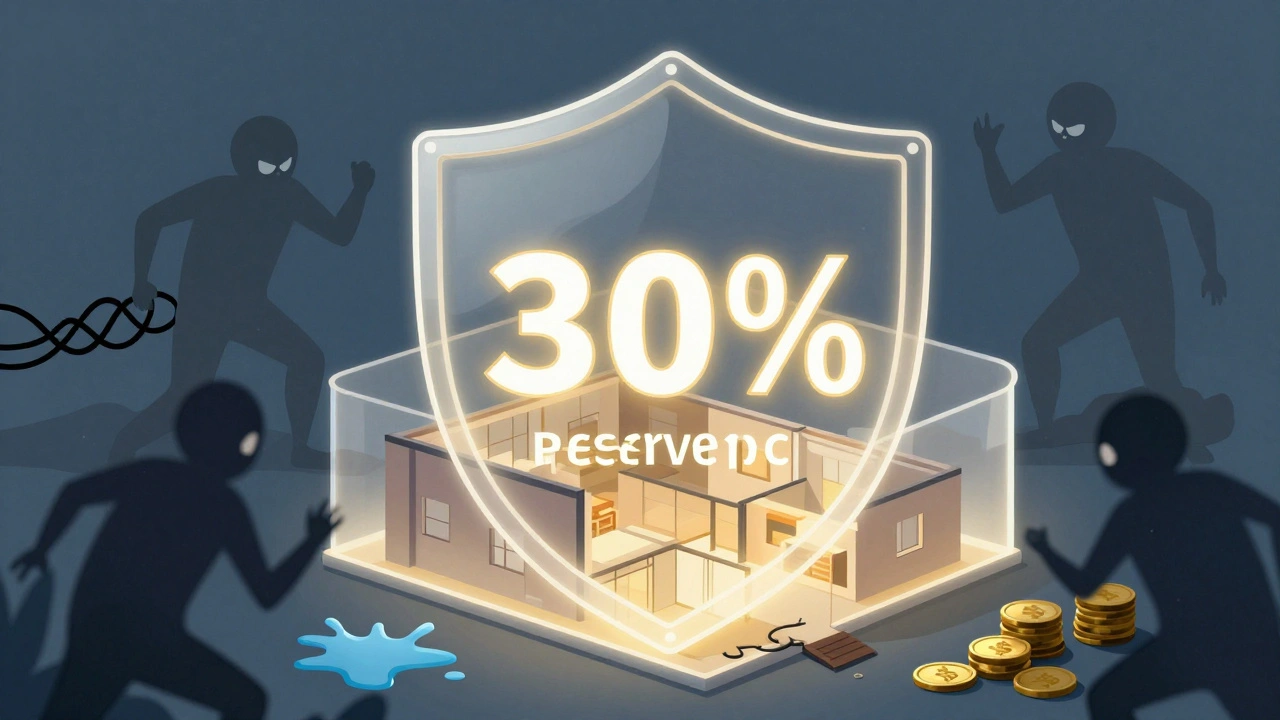 Průhledný finanční štít chrání plán bytu před nečekanými náklady na rekonstrukci.