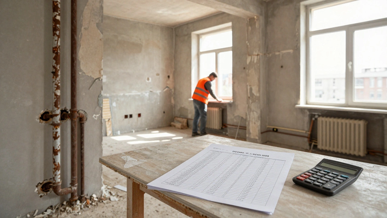Rozpočet rekonstrukce bytu: náklady a rezervy v ČR 2025
