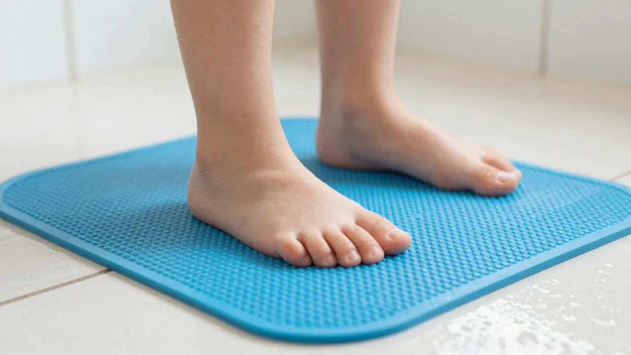 Koupelnové textilie: Jak vybrat ručníky a předložky pro bezpečnost a pohodlí