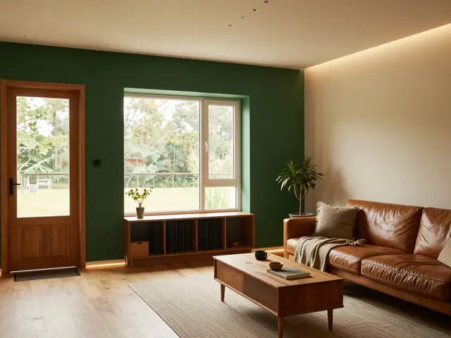 Tmavé barvy na stěnách: kdy fungují a proč