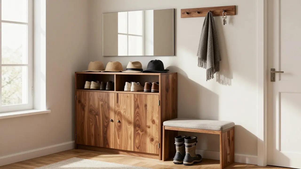 Botník a věšák: praktická sestava do předsíně - jak vybrat ideální řešení