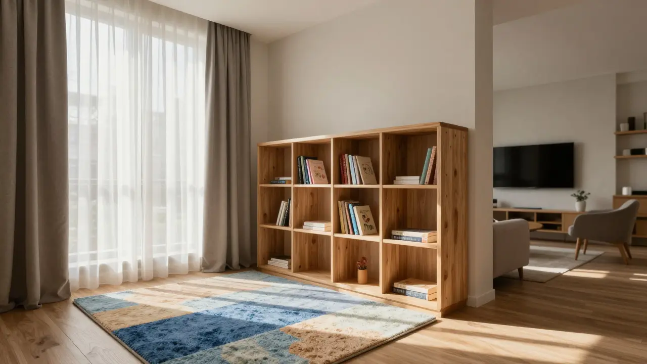 Dětský pokoj v garsonce: Jak vybrat skládací a modulární nábytek