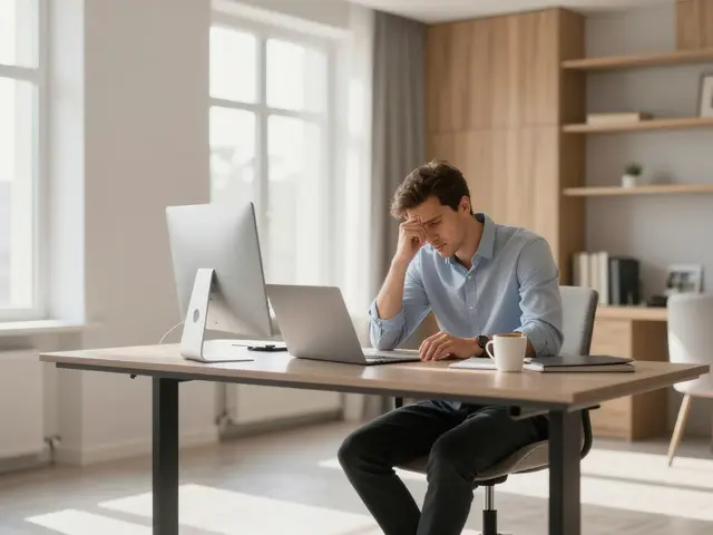 Stojací stůl v home office: Jak správně vybrat a nastavit polohovací stůl