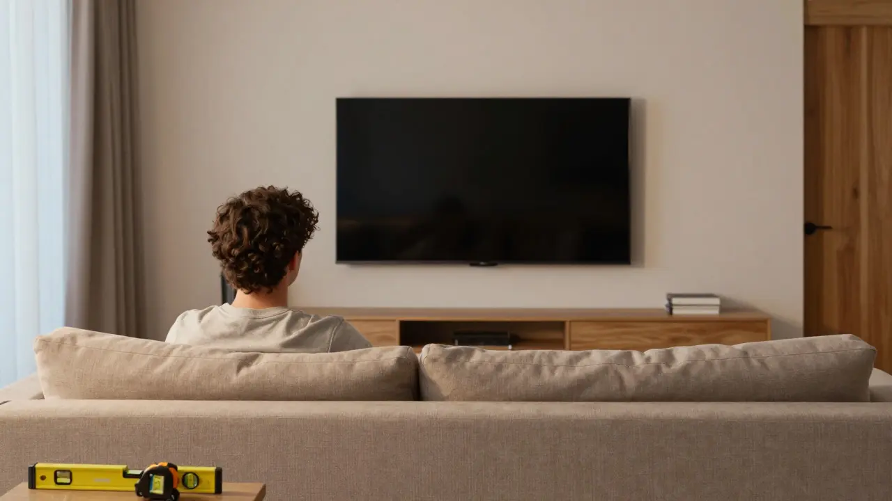 Ergonomie obývacího pokoje: Správné vzdálenosti sezení a TV pro zdraví