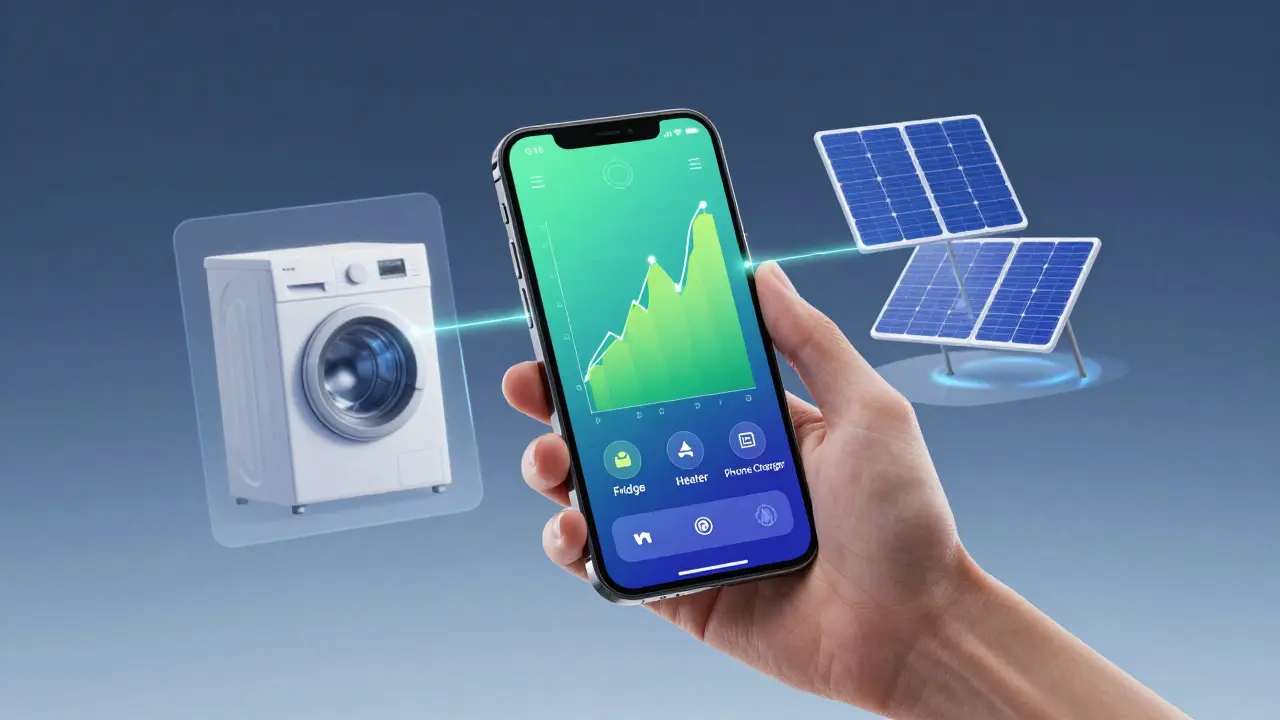 Mobilní aplikace pro monitorování spotřeby elektřiny
